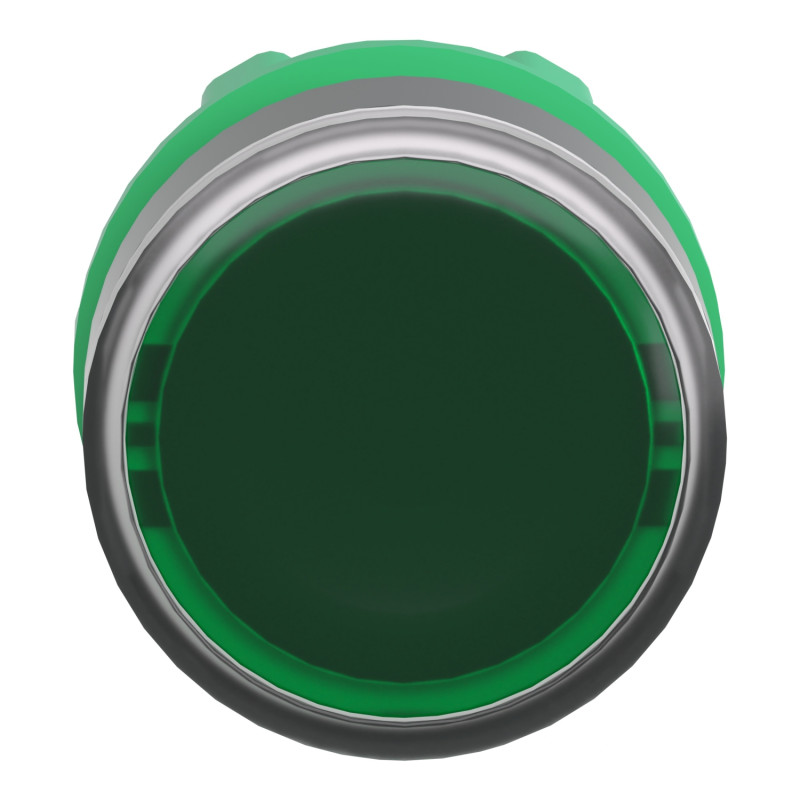 Головка для кнопки 22мм без подсветки зеленая [ZB5AA38] Harmony XB5 Schneider Electric