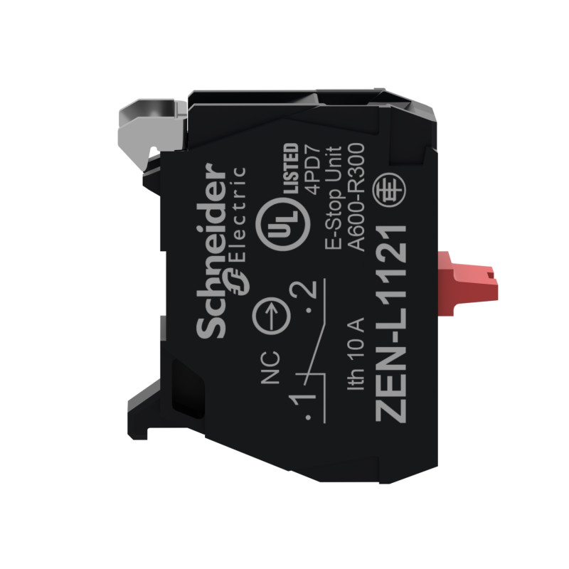 Контактний блок 1NC 3A 240V AC/DC для постів керування XB5 [ZENL1121] Harmony XAL Schneider Electric