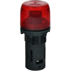 Зуммер 22мм 24V DC 60dB с подсветкой LED красный мигающий [4771552] EBUZ-L-024C ETI
