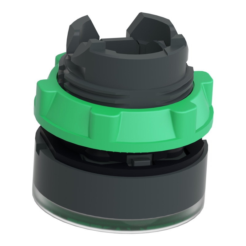 Головка для кнопки 22мм без подсветки зеленая [ZB5AA38] Harmony XB5 Schneider Electric