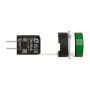 Лампа сигнальна 16мм 12-24V AC/DC LED зелений [XB6AV3BB] Harmony XB6 Schneider Electric