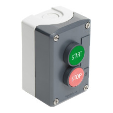Пост двухместный "Старт-Стоп" 3A(240V) 1NO+1NC IP66 с возвратом [XALD225] Harmony XALD Schneider Electric