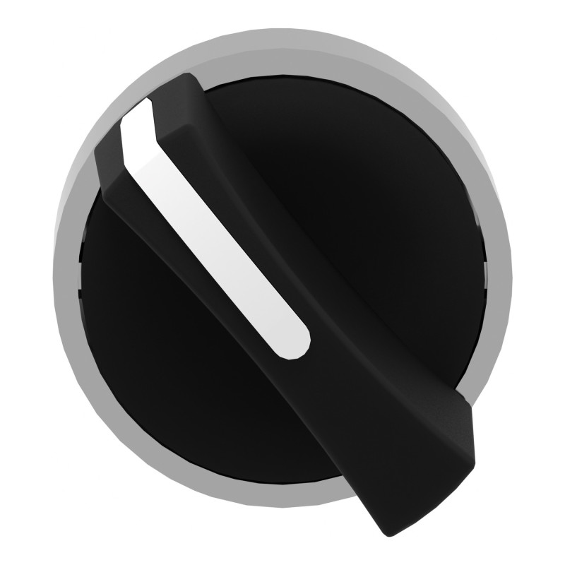 Головка для переключателя 22мм без подсветки черная 2 положения [ZB4BD4] Harmony XB4 Schneider Electric