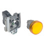 Лампа сигнальная 22мм оранжевая LED 24V АС/DC [XB4BVB5] Harmony XB4 Schneider Electric