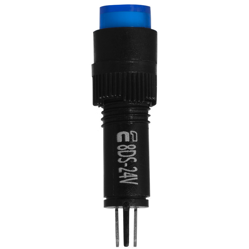 Лампа сигнальна 22мм синій LED 24V АC/DC [A0140030174] AD22E-8DS АСКО