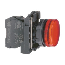 Лампа сигнальная 22мм красный LED 240V AC [XB5AVM4] Harmony XB5 Schneider Electric