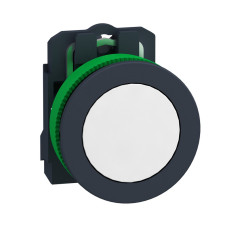 Лампа сигнальная 30мм белый LED 240V AC скрытый монтаж [XB5FVM1] Harmony XB5 Schneider Electric