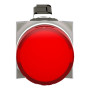 Лампа сигнальна 16мм 12-24V AC/DC LED червоний [XB6AV4BB] Harmony XB6 Schneider Electric