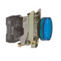 Лампа сигнальная 22мм синий LED 24V АС/DC [XB4BVB6] Harmony XB4 Schneider Electric