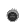 Лампа сигнальная 3 фази 30мм 400V AC LED белый [XB5EV57L4] Harmony XB5 Schneider Electric