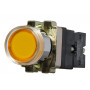 Кнопка керування 1NO 22мм з підсвічуванням жовтий неон 220V [A0140010053] XB2-BW3571 АСКО