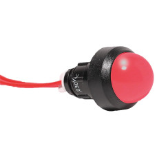 Лампа сигнальная 20мм красный LED 230V AC [4770817] LS LED 20 R 230 ETI