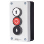 Пост тримісний "Вгору-Стоп-Вниз" 2.5А(220V) 2NO+1NC IP54 [A0140020048] XAL-B324 АСКО