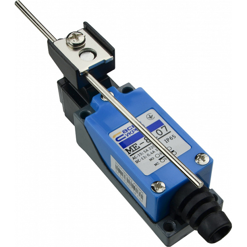Выключатель концевой 1NO+1NC 5A 220V регулируемый стержень [A0050030005] МЕ 8107 АСКО