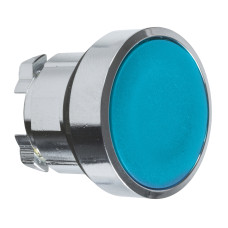 Головка для кнопки 22мм без подсветки синяя [ZB4BA6] Harmony XB4 Schneider Electric