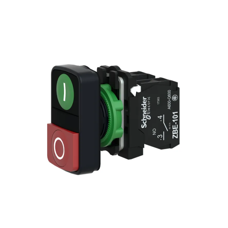 Кнопка Старт-Стоп "I-O" 1NO+1NC 22мм без підсвічування [XB5AL73415] Harmony XB5 Schneider Electric