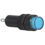 Лампа сигнальна 22мм синій LED 220V АC [A0140030183] AD22E-10DS АСКО