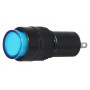 Лампа сигнальна 22мм синій LED 220V АC [A0140030186] AD22E-12DS АСКО