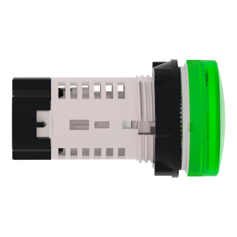 Лампа сигнальная 22мм 250V AC BA 9s зеленый без лампи [XB7EV63P] Harmony XB7 Schneider Electric