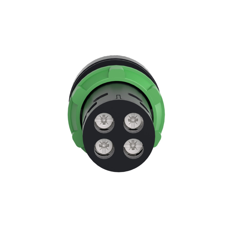 Кнопка керування 1NC 22мм з підсвічуванням LED червона 24V [XB7NW34B2] Harmony XB7 Schneider Electric