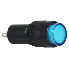 Лампа сигнальная 22мм синий LED 220V АC [A0140030186] AD22E-12DS АСКО