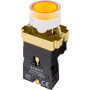 Кнопка керування 1NO 22мм з підсвічуванням жовтий LED 220V [p0810104] e.mb.bw3561 E.NEXT