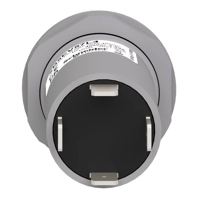 Лампа сигнальная 3 фази 30мм 400V AC LED белый [XB5EV57L4] Harmony XB5 Schneider Electric