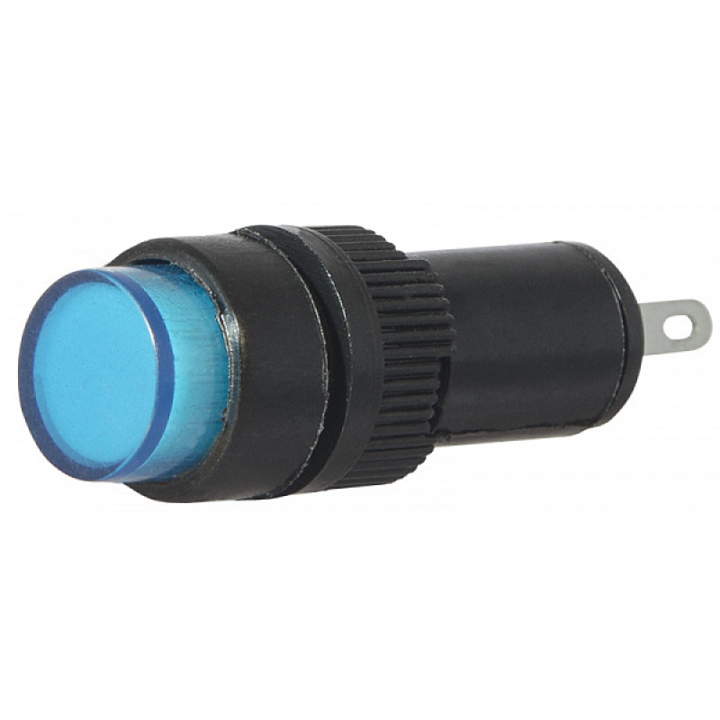 Лампа сигнальна 22мм синій LED 220V АC [A0140030183] AD22E-10DS АСКО
