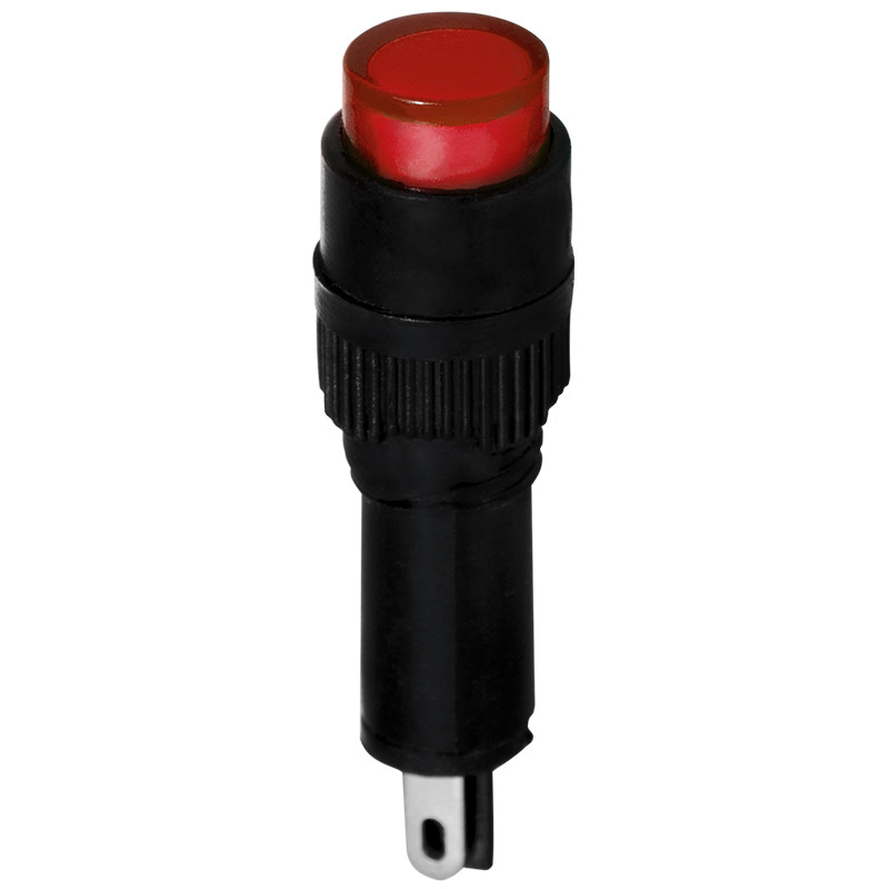 Лампа сигнальна 22мм червоний LED 24v AC/DC [A0140030173] AD22E-8DS АСКО