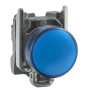 Лампа сигнальная 22мм синий LED 24V АС/DC [XB4BVB6] Harmony XB4 Schneider Electric