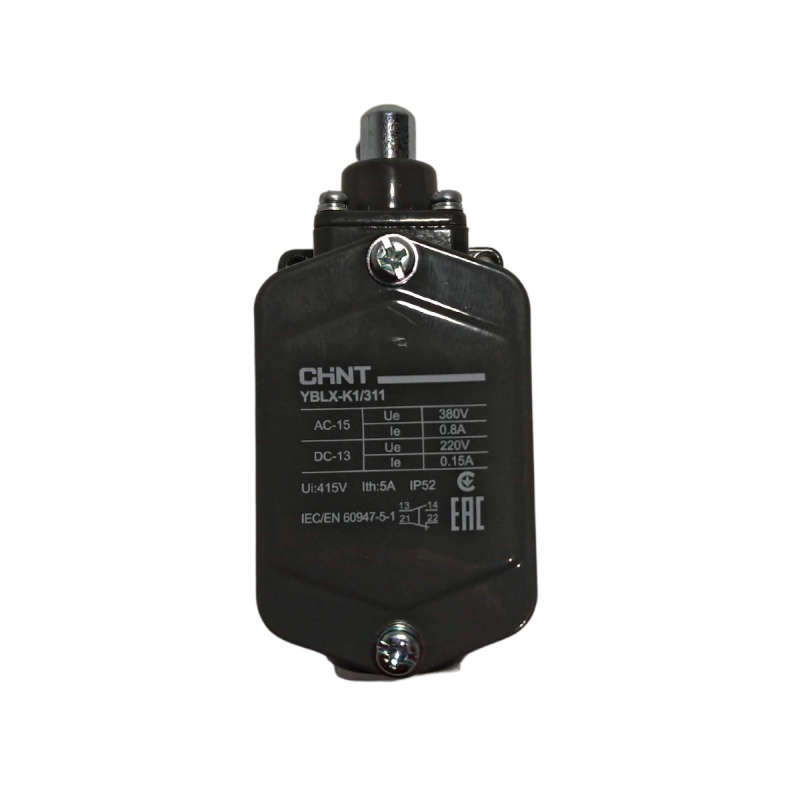 Выключатель концевой 1NO+1NC 5A 220V с плунжером [441039] YBLX-K1/311 CHINT