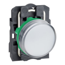Лампа сигнальная 22мм белый LED 24V AC/DC [XB5AVB1] Harmony XB5 Schneider Electric