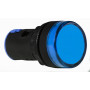 Лампа сигнальная 22мм синий LED 12V АC/DC [A0140030164] AD22-22DS АСКО