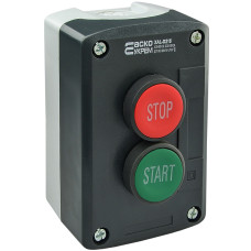 Пост двухместный "Старт-Стоп" 2.5А(220V) 1NO+1NC IP54 [A0140020062] XAL-D215 АСКО