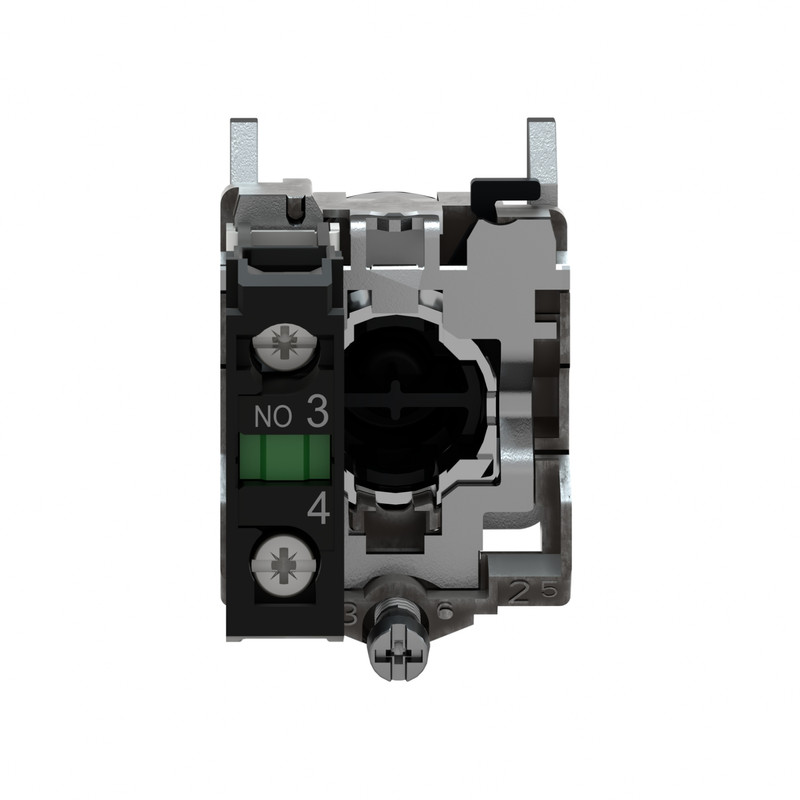 Кнопка управления 1NC 22мм без подсветки красная самовозвратом [XB4BL42] Harmony XB4 Schneider Electric