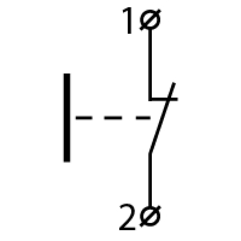 Пост одноместный "Стоп" 2.5А(220V) 1NC IP54 [A0140020002] XAL-B112 АСКО