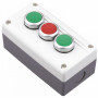 Пост тримісний "Старт1-Старт2-Стоп" 3А(240V) 2NO+1NC IP54 [587069] NPH1-3001 CHINT