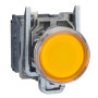 Кнопка управления 1NO+1NC 22мм с подсветкой оранжевый LED 24V самовозвратом [XB4BW35B5] Harmony XB4 Schneider Electric
