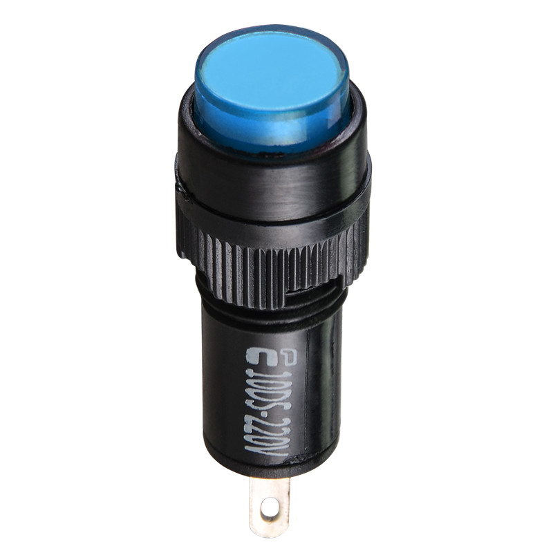 Лампа сигнальна 22мм синій LED 220V АC [A0140030183] AD22E-10DS АСКО