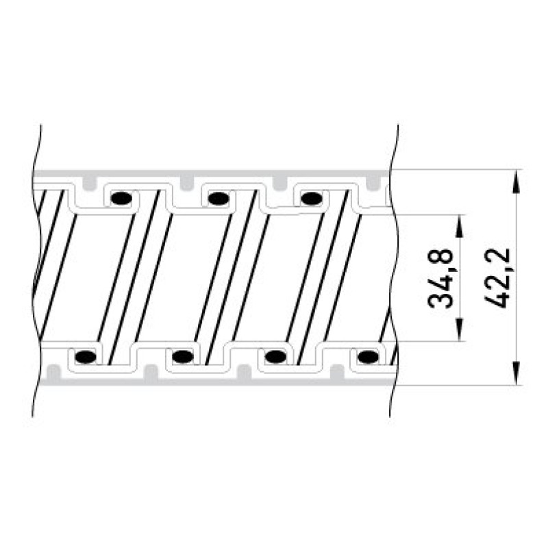 Металорукав e.met.sleeve.stand.proof.slfg.34 ізольований, посилений Enext [s049005]