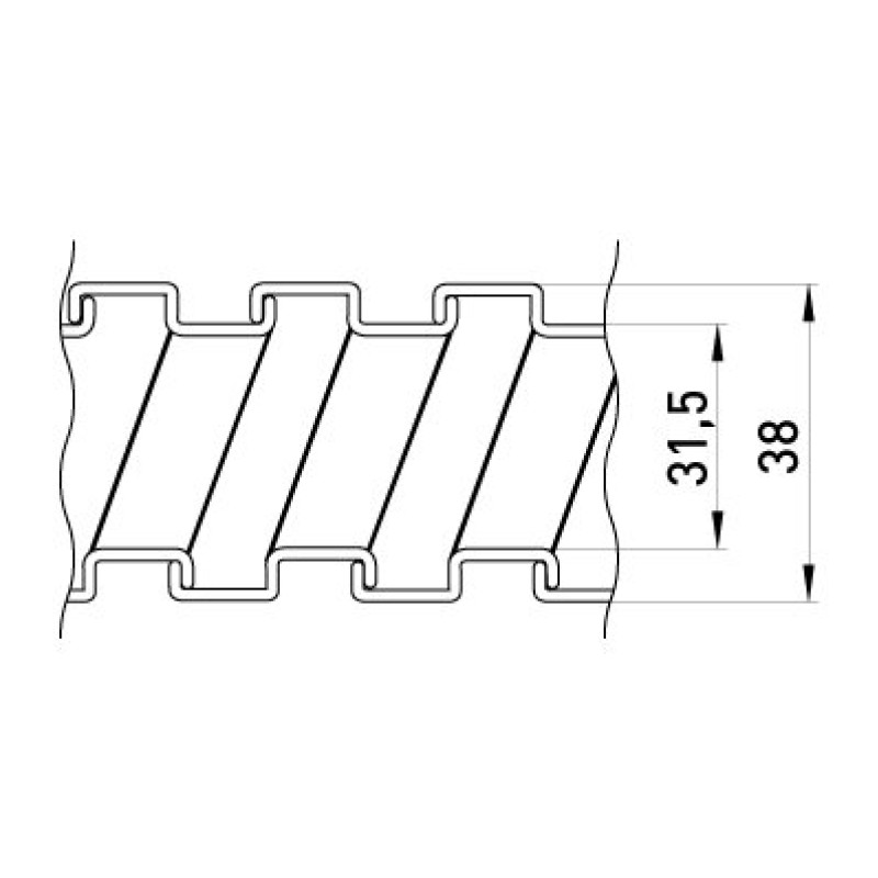 Металлорукав e.met.sleeve.stand.sldx.32 оцинкованный, сухой Enext [s032024]