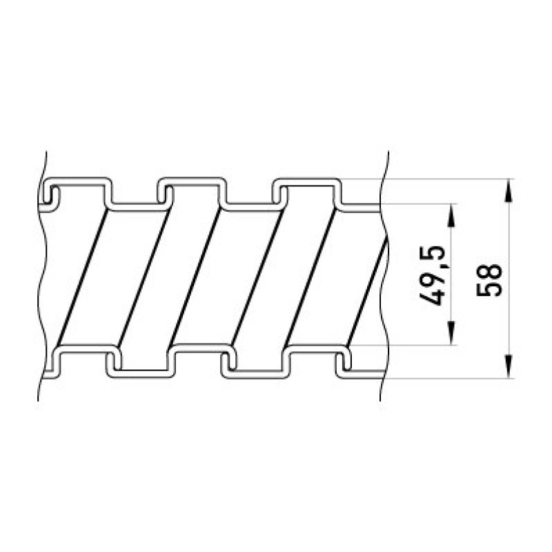 Металлорукав e.met.sleeve.stand.sldx.50 оцинкованный, сухой Enext [s032026]