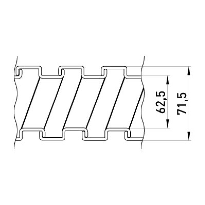 Металорукав e.met.sleeve.stand.sldx.63 оцинкований, сухий Enext [s032044]