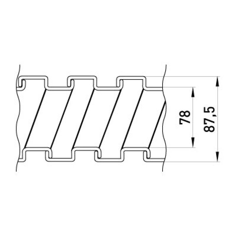 Металлорукав e.met.sleeve.stand.sldx.80 оцинкованный, сухой Enext [s032045]