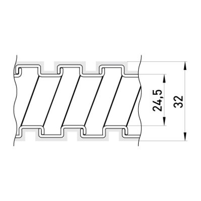 Металорукав e.met.sleeve.stand.proof.slhf.25 ізольований, нг-hf Enext [s032053]