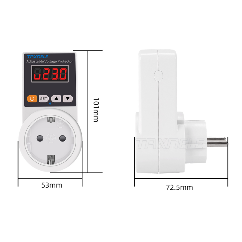 16A 140V~300V регулируемое защитное реле розеточное напряжения [DART.VPE] Отсекатель напряжения TAXNELE