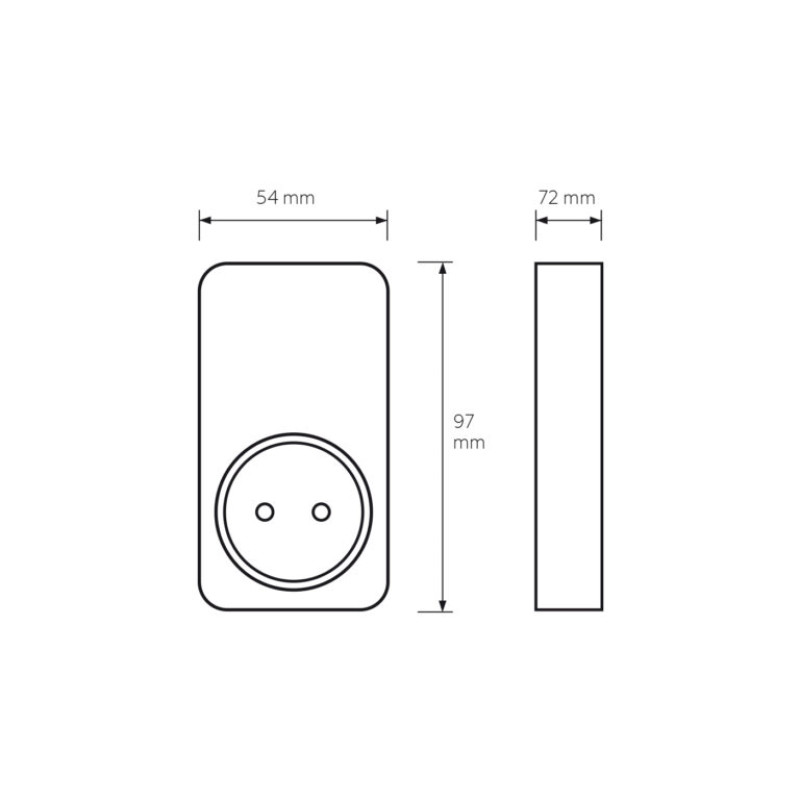 16А 3.5кВт 150-280В задержка 5-999с. регулируемое реле (отсекатель) напряжения в розетку [4262380660175] EUROELECTRIC