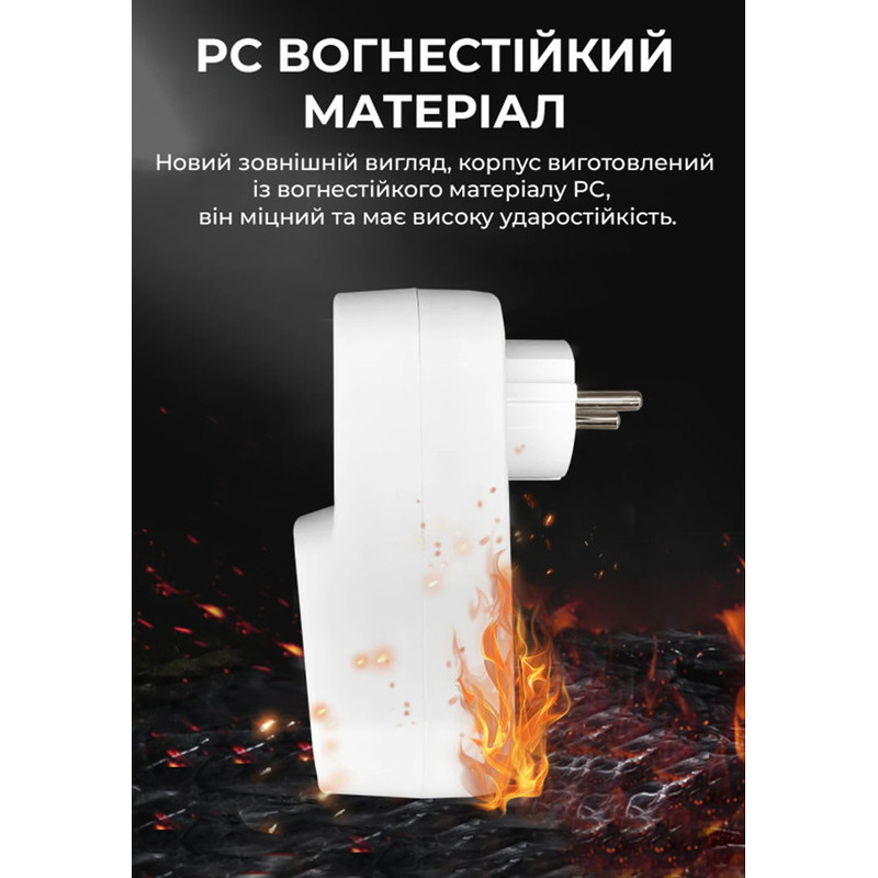 16A 100В~300В Реле контроля напряжения универсальная розетка [TOSVA-16U] TOMZN