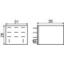 Промежуточное реле 10А 3к 220V AC LY3 [A0090070004] АСКО