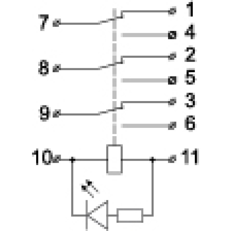 Промежуточное реле 10А 3к 220V AC LY3 [A0090070004] АСКО